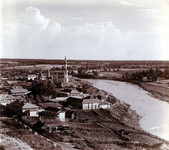 Верхотурье. 1910 год. Вид на Покровский монастырь
